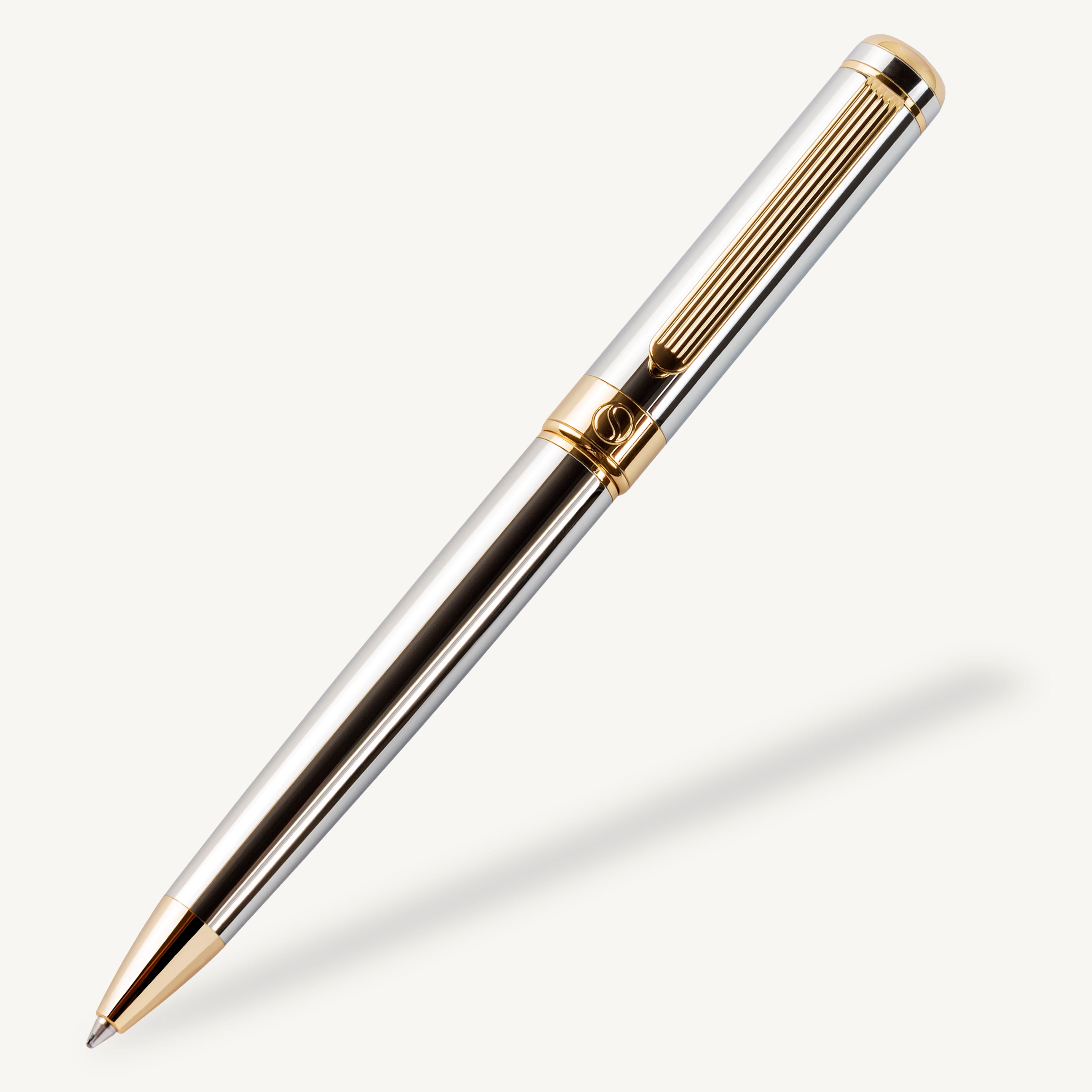 Scriveiner Classic Silber Chrom-Kugelschreiber