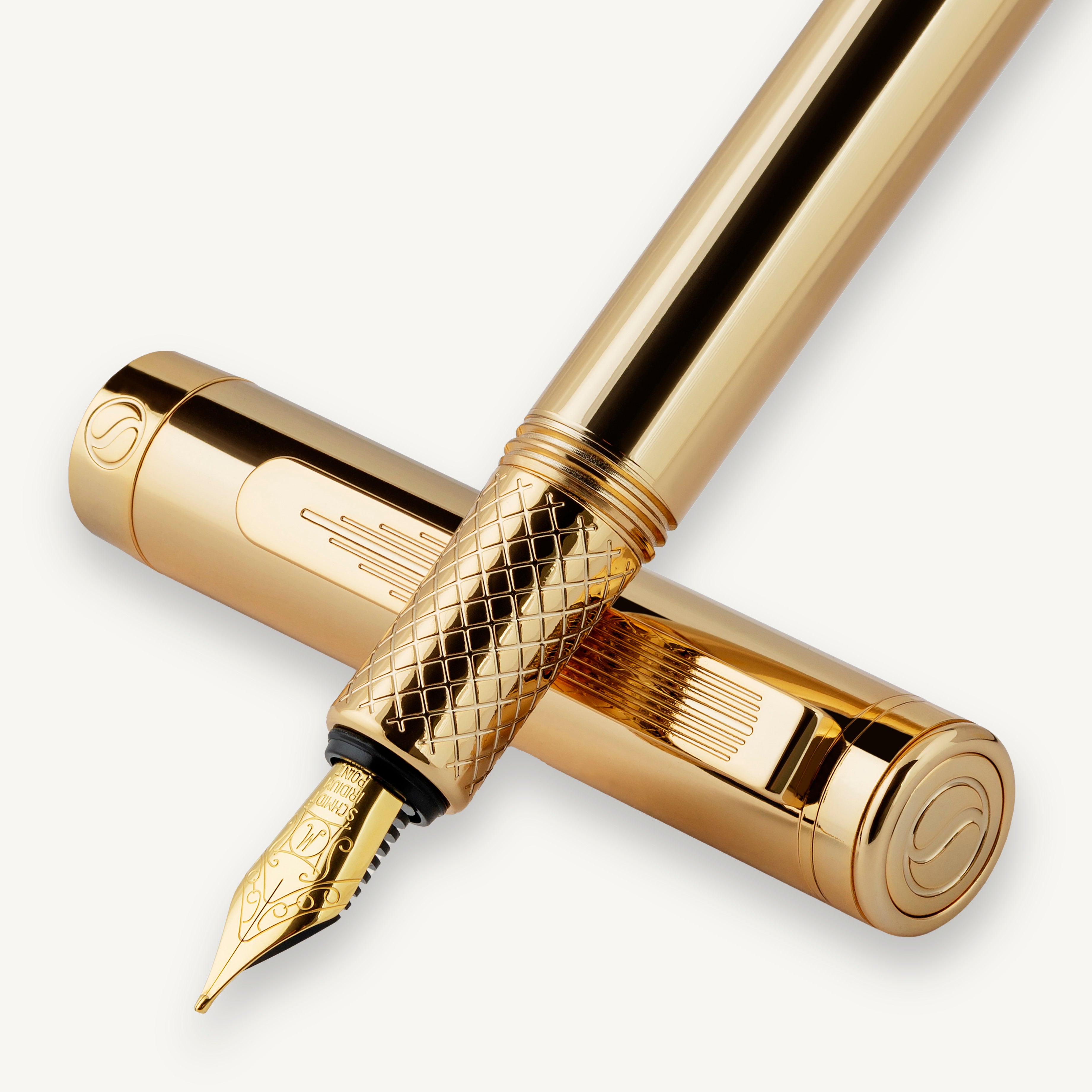 EDC Gold Fountain Pen - Fine Nib