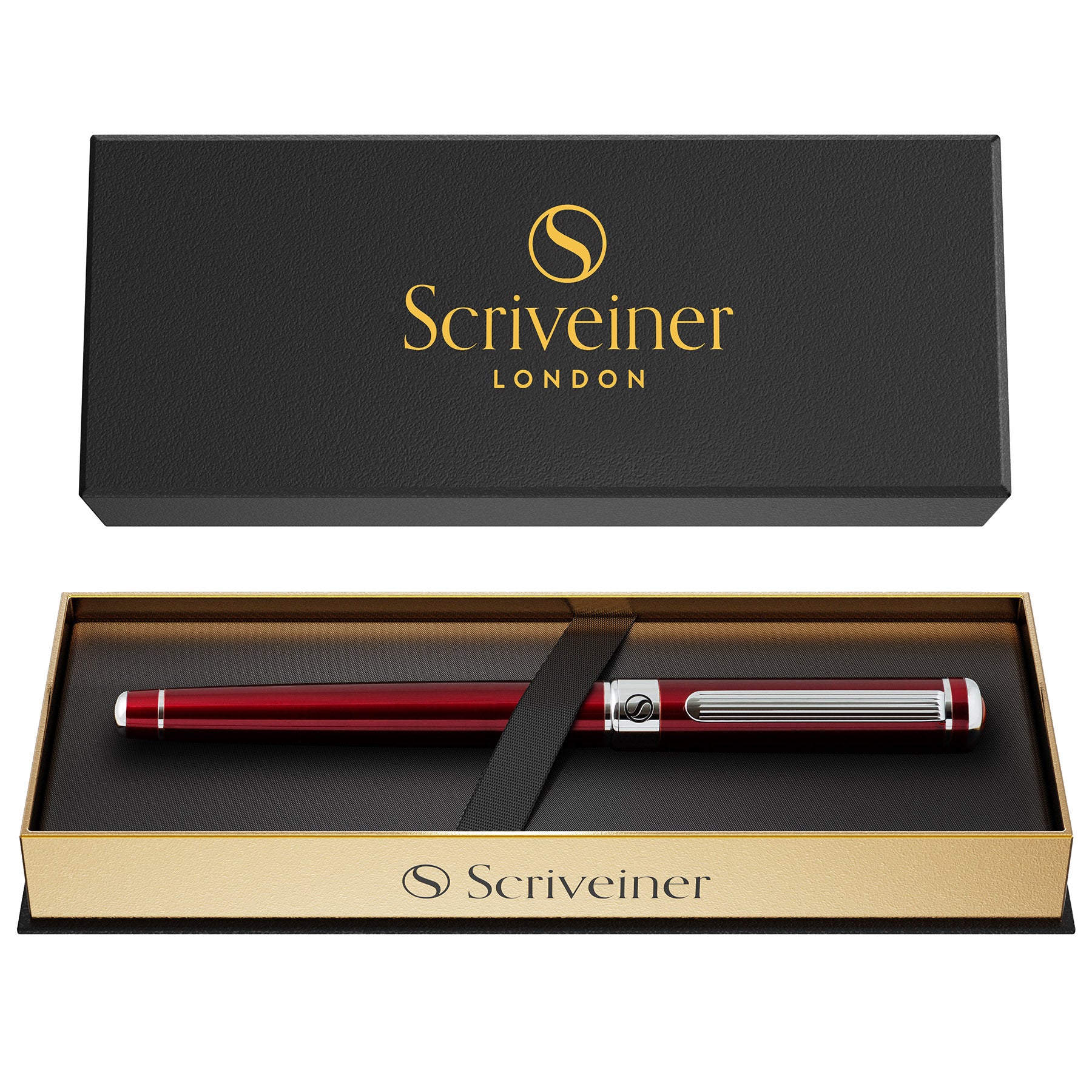 Scriveiner Classic Tintenroller in Purpurrot