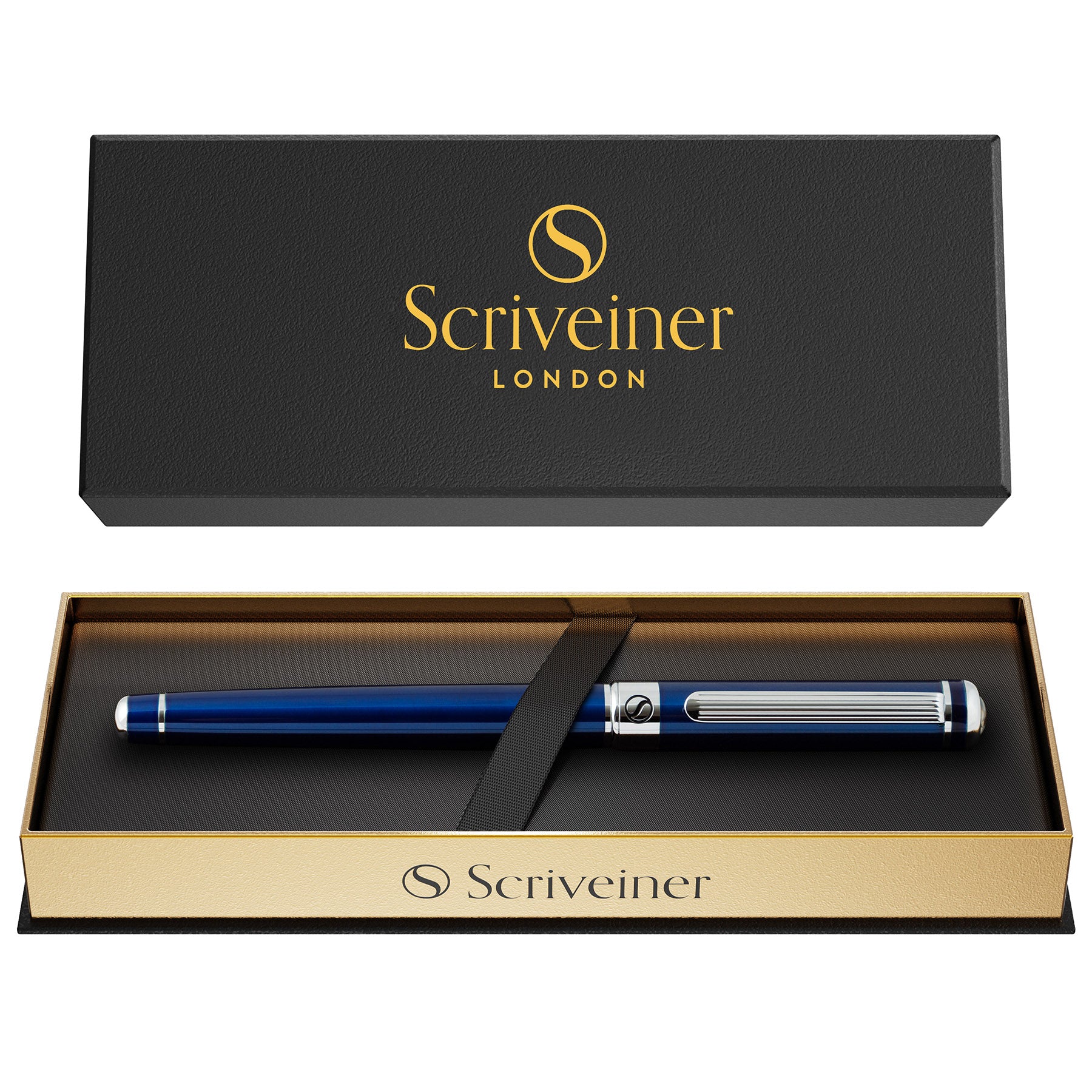 Classic Midnight Blue Rollerball Pen