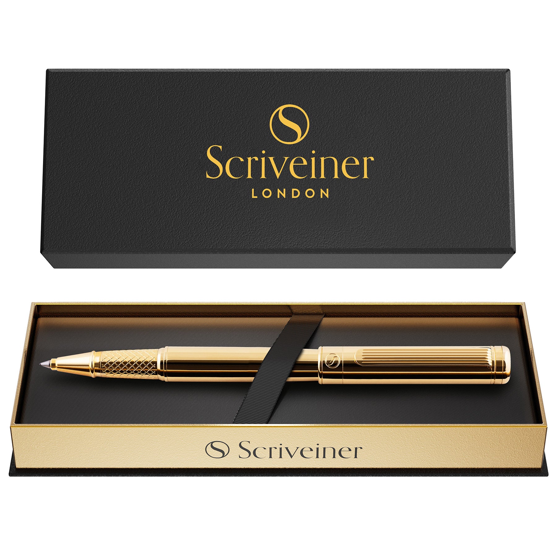 Scriveiner Classic Gold Rollerball Pen