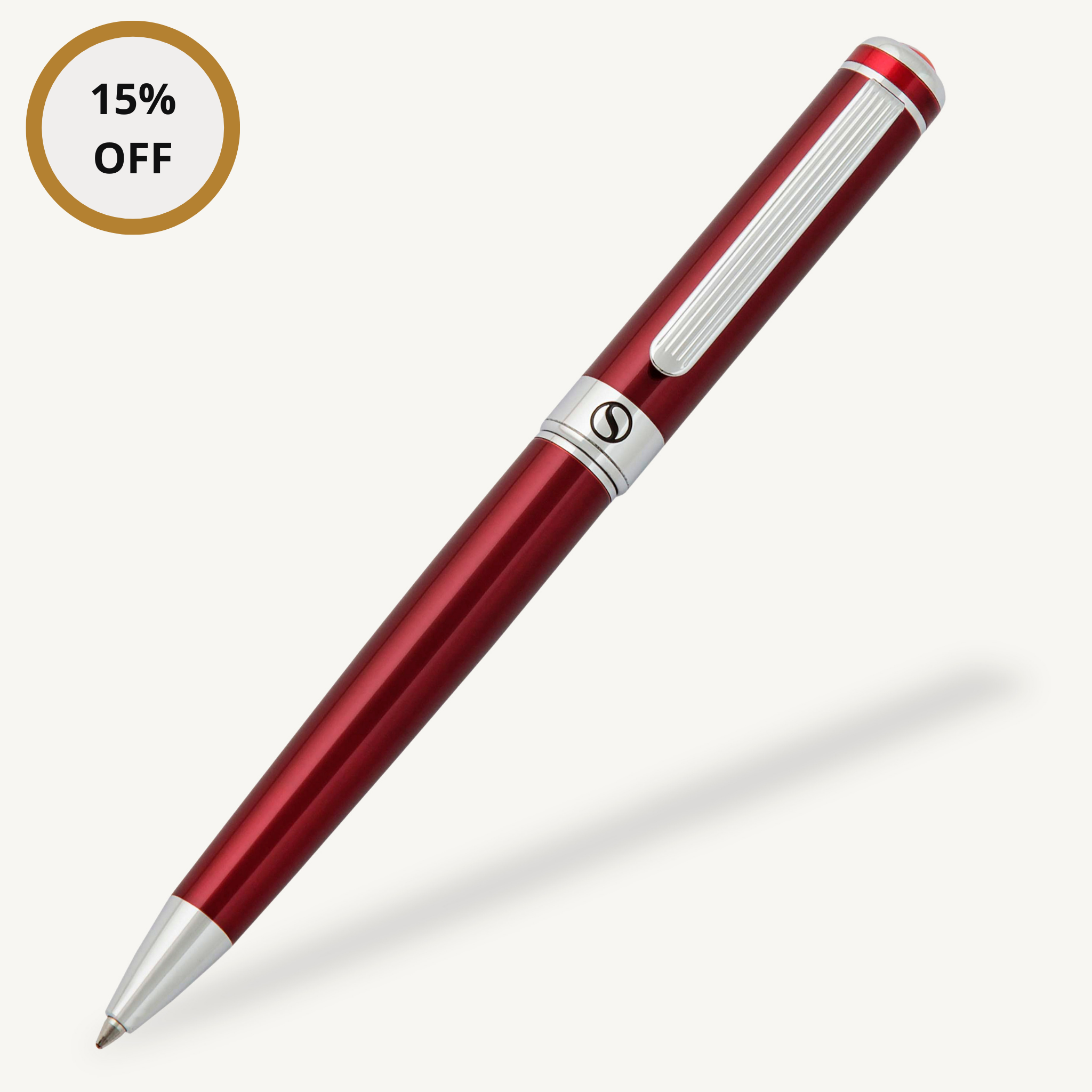 Scriveiner Classic Crimson Red Kugelschreiber