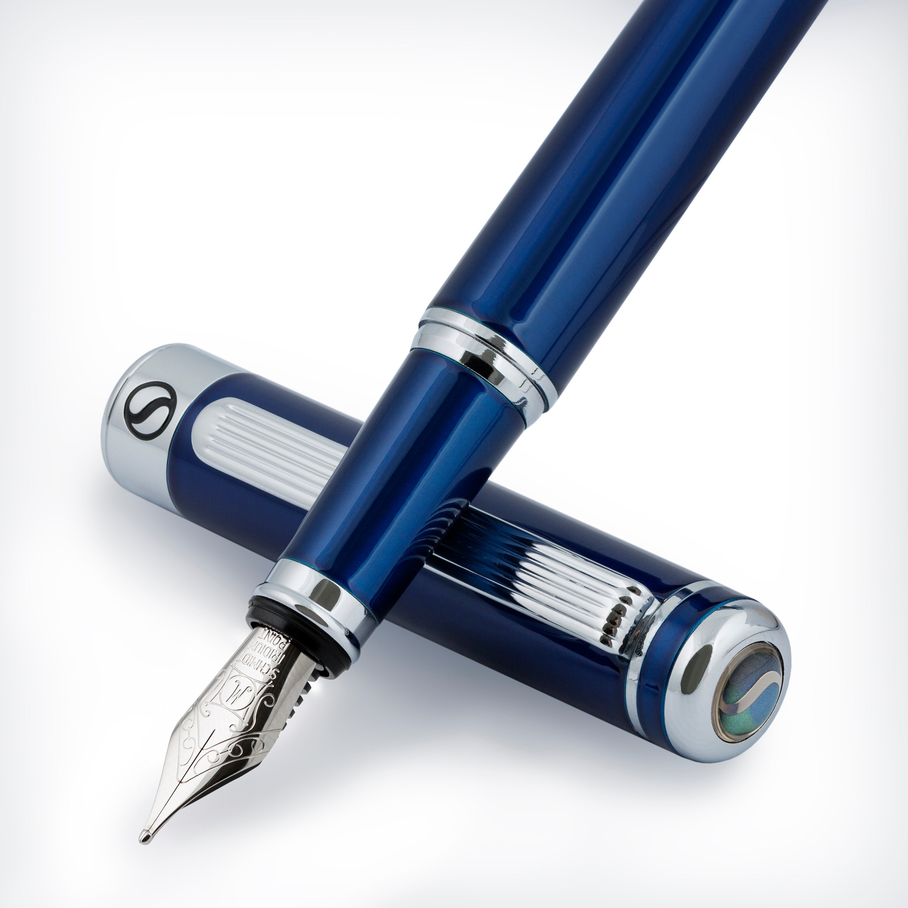 Classic Midnight Blue Fountain Pen - Medium Nib