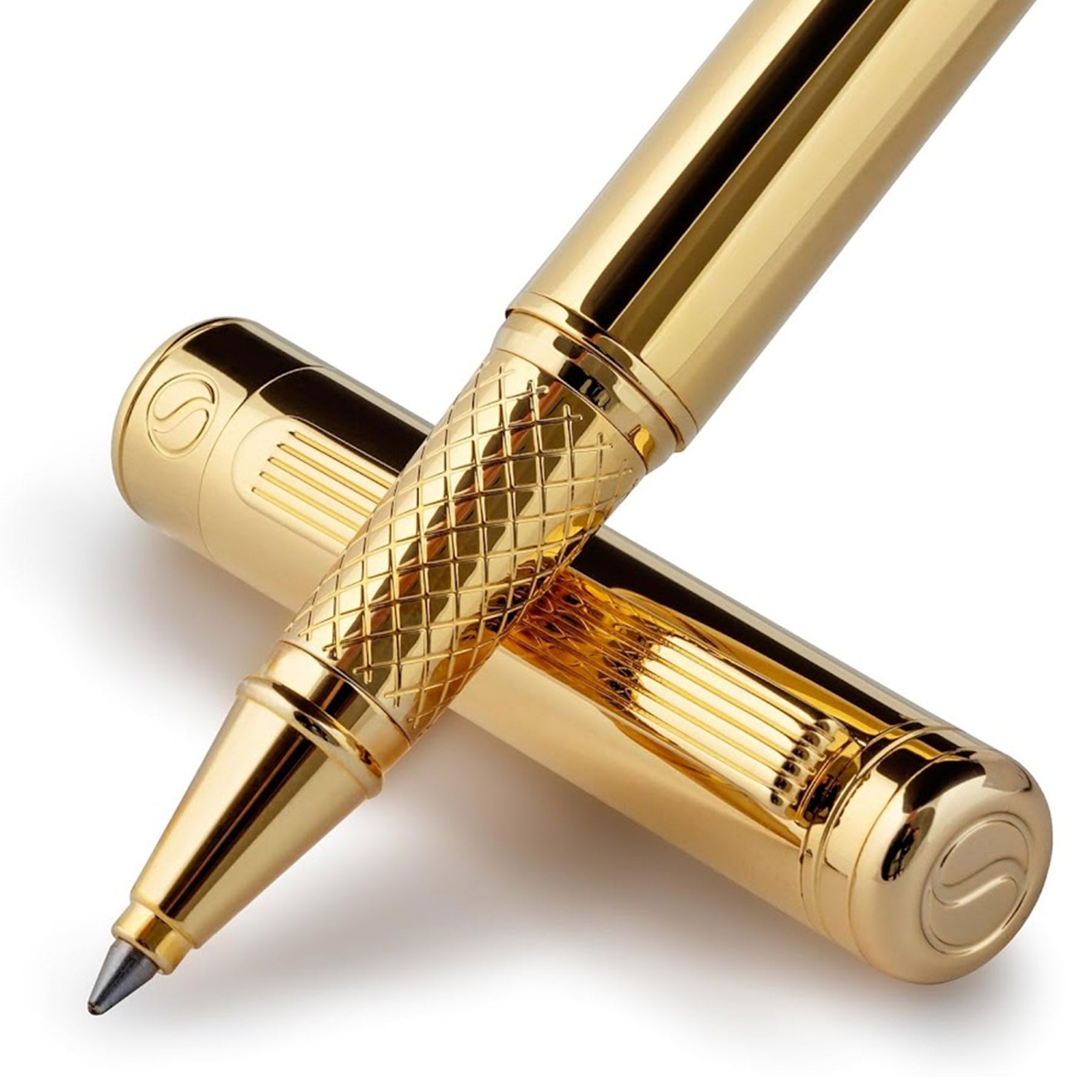 Scriveiner Classic Gold Rollerball Pen