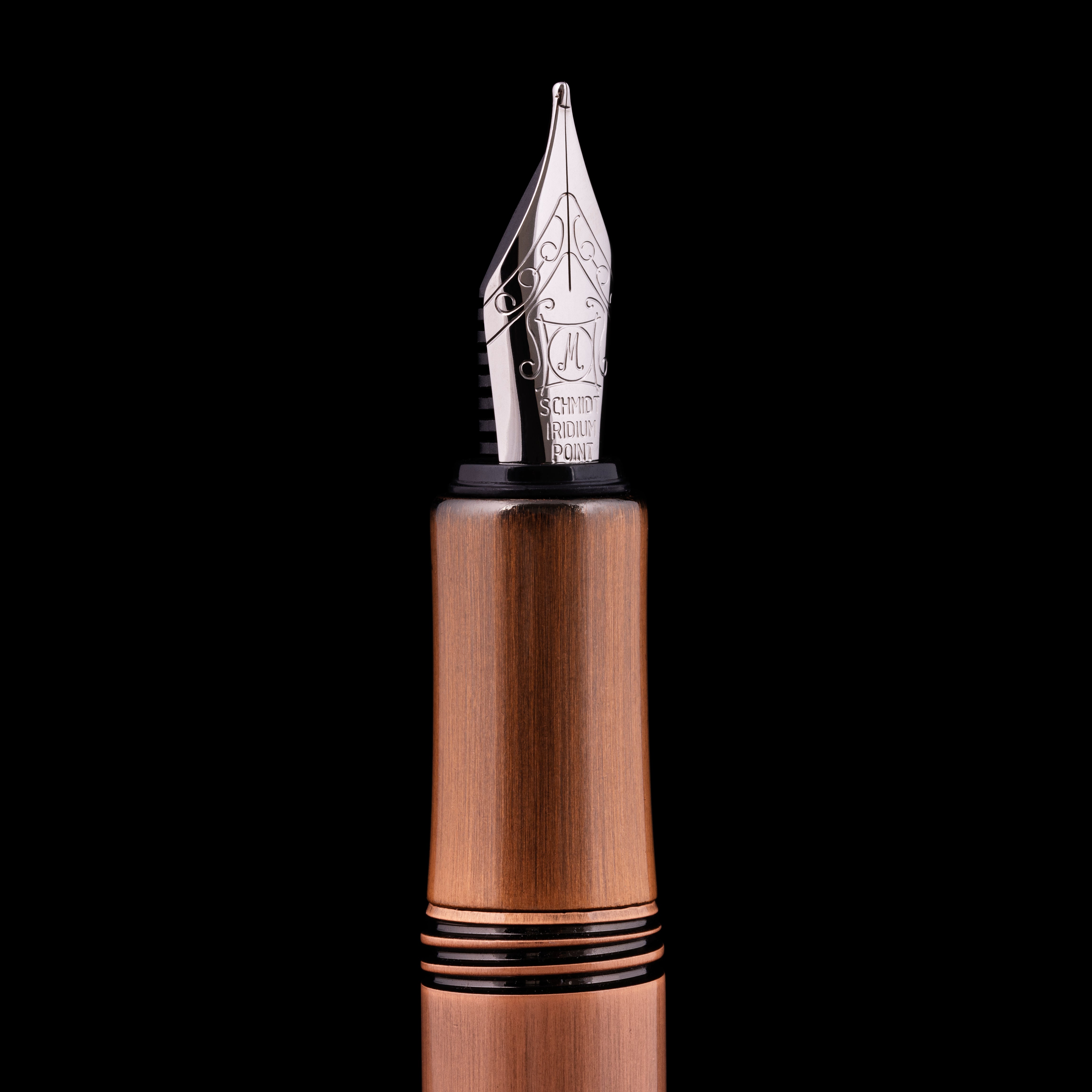 EDC Copper Fountain Pen - Medium Nib