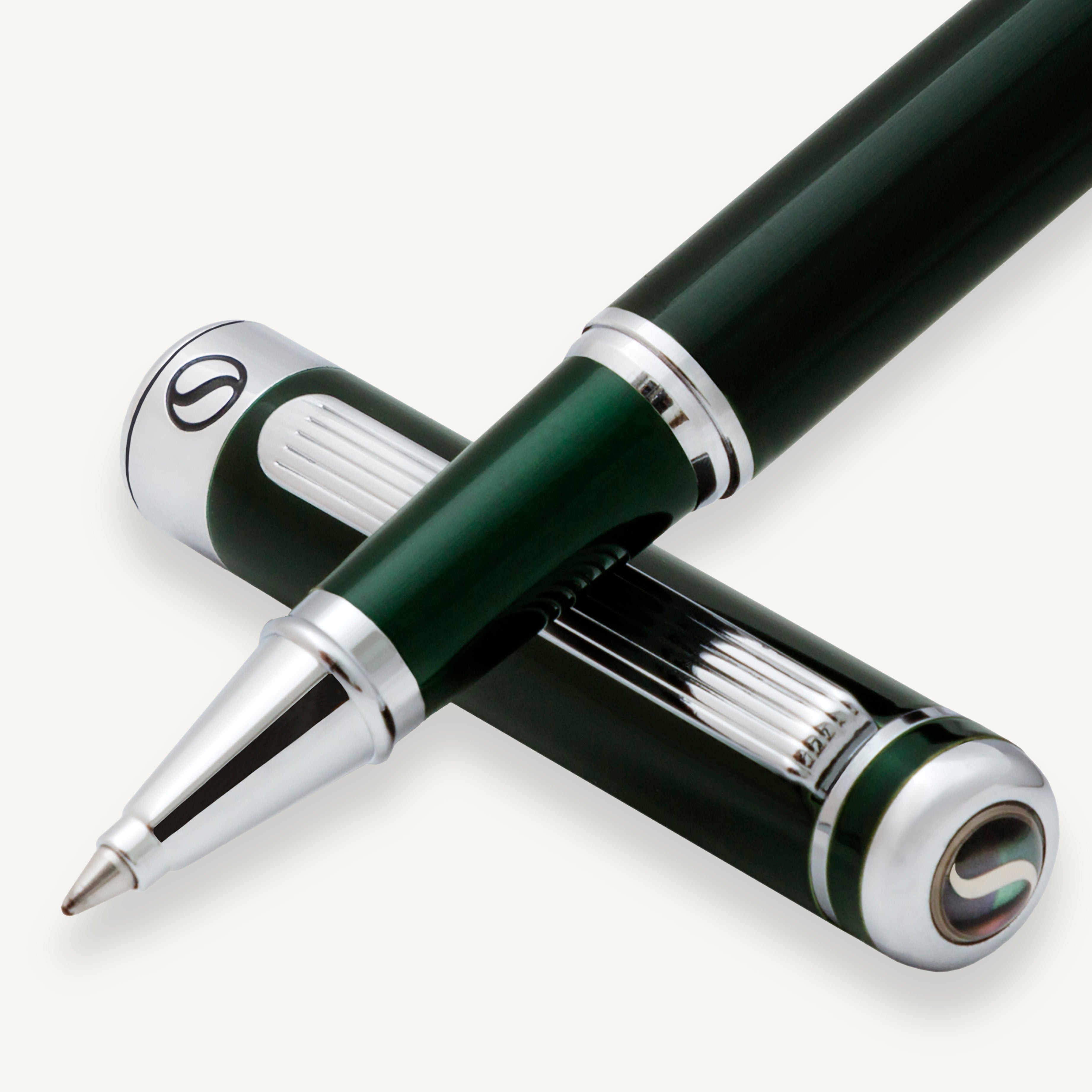Scriveiner Classic British Racing Tintenroller, Grün