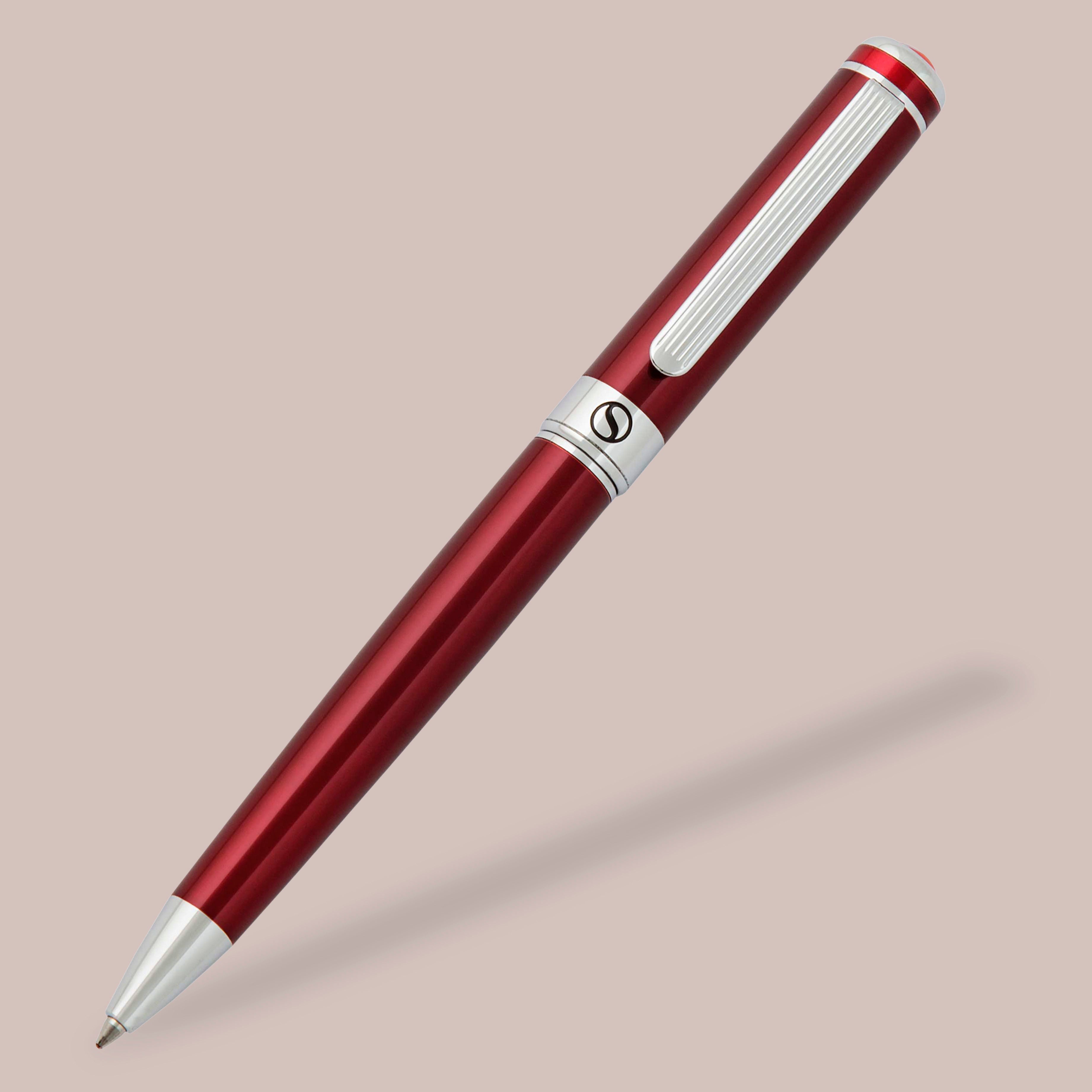 Scriveiner Classic Crimson Red Ballpoint Pen
