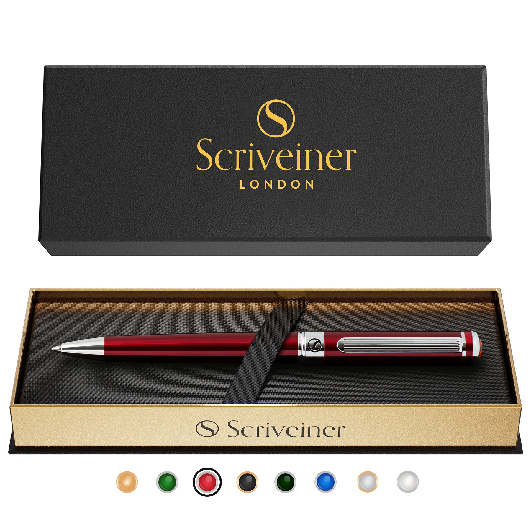 Scriveiner Classic Crimson Red Kugelschreiber