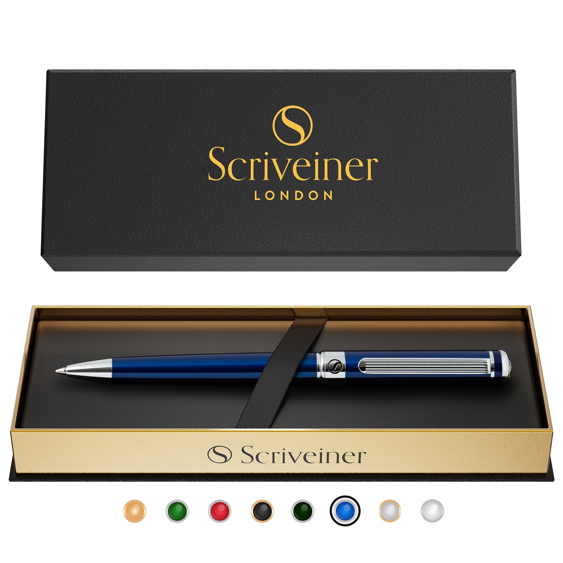 Scriveiner Classic Kugelschreiber in Mitternachtsblau